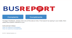 Desktop Screenshot of busreport.com